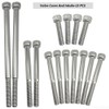 GOLKNHA 84 PCS 304 Stainless Bolt Screw Engine Polished Kit