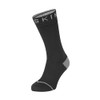 SEALSKINZ Unisex Waterproof All Weather Mid Length Sock With Hydrostop,