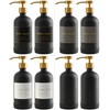Hand and Dish Soap Dispenser for Kitchen and Bathroom, Set