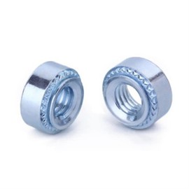 Etaclover Zkenyao-Rivet Nut M2 M2.5 M3 M4 M5 M6 M8 Slab Thickness 1.4mm 1.0mm 0.8mm Carbon Steel Rivnut Self-Clinching Insert Nutsert Press Rivet Nut, 50pcs, Durable Quality (Size : M3-2 A 1.4mm)