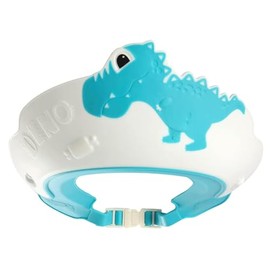 Thcbme Gorro Ducha Visera Niños Protector Ojos Oídos Años Bonita Forma Cocodrilo Hipopótamo Hace Que Baño Bebé Sea Más Divertido
