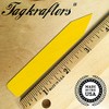 TAGKRAFTERS 4" x 5/8" Yellow Premium Pot Stakes - 500