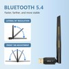 Usb Bluetooth 5.4 Dongle Adapter, Long Range Bluetooth 5.4 USB