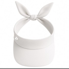 SG SOLEDAD GARCIA Visera Ajustable para Mujer - Protección UV, Gorra Ligera para Golf, Tenis, Correr y Actividades al Aire Libre (MX/US, Alfa, Talla única, Estándar, Blanco)