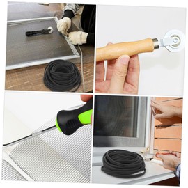ORFOFE 1set DIY Window Screen Repair Kit Mesh Screen Spline Tool Set for Quick and Efficient Maintenance