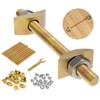Mdkave Furniture Fastening Connectors: Secure Countertops, Butcher Blocks, Tables and