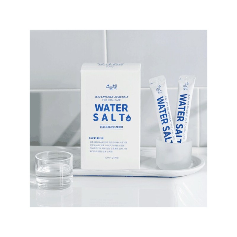소담 소금빛 물소금 리퀴드 12ml 24개입 (염도 1.5%) Sodam Saltwater