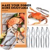 Zhehao 80 Pack Nut Crackers Tool Bulk Crab Crackers and
