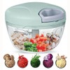 Garlic Chopper Manual Food Chopper Multi-Functional Chili Onions Vegetable Cutter