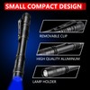 XINFEIBEI Blue Light Penlight Flashlight, Single Mode Blue Light LED