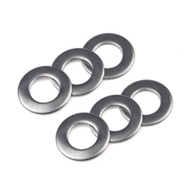 Favordrory M8 Flat Washer, 304 Stainless Steel, 100 PCS (M8 x 24 x 2.0mm 100PCS)