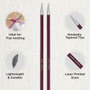 KnitPro Zing Deluxe Single Pointed Needle Set 10" (25cm) |