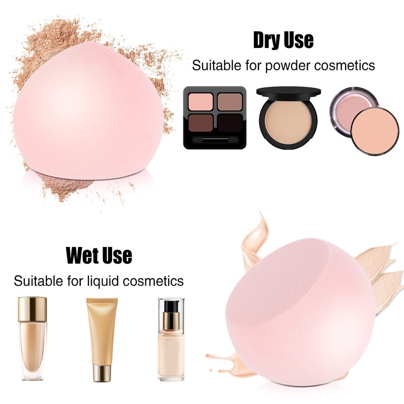 2 Pcs Makeup Sponge, Ultra Soft Makeup Sponge Egg Beauty