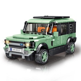 IBLOTIME Speed Champion Off-Road Cars Building Set, 345 Pieces Sport Race Cars Model Building Kit, STEM Toy for Kids and Adults, Gift Ideal for Display and Collection