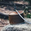 Fire-Maple Camping Gas Cover Leather Fuel Canister Cover Cans Protector
