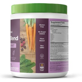 Amazing Grass Greens Superfood Antioxidant: Greens Powder with Organic Spirulina, Beet Root Powder, Elderberry & Probiotics, Sweet Berry, 30 Servings (Packaging May Vary)