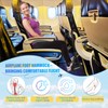 Airplane Foot Hammock, No Collapse Foot Rest for Plane Travel