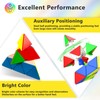 Vdealen Large Pyramid Magic Cube Triangle Cube, 27.5 cm Pyraminx