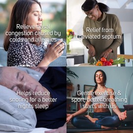 Breathe Right Nasenstreifen Original GroÃ 30er Jahre | Lindert sofort verstopfte Nasenverstopfung | Hilft Schnarchen zu reduzieren | klinisch erwiesen | medikamentenfrei