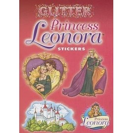 Glitter Princess Leonora Stickers