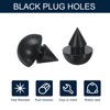 uxcell 10pcs Hole Plug 3/16 Inch (6.1mm) Button Plugs Fit