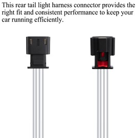 ZEALfix Rear Tail Light Plug Connector Cable 19371211 Compatible with Vauxhall Astra K MK7 2015-2022