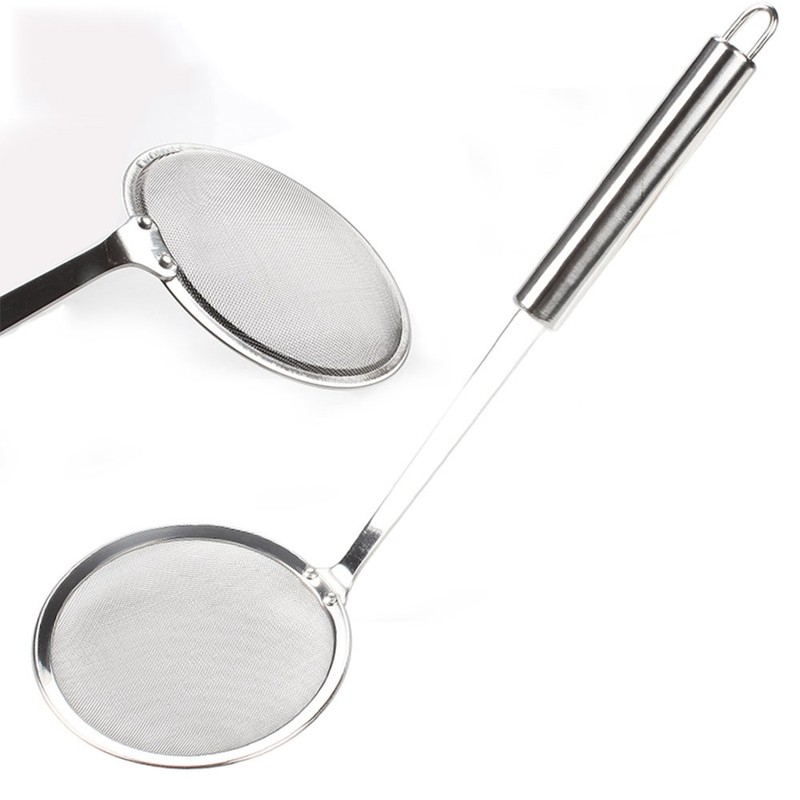 TEMCHY Hot Pot Fat Skimmer Spoon - Stainless Steel Fine