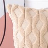 Madizz Set of 2 Soft Plush Short Wool Velvet Decorative