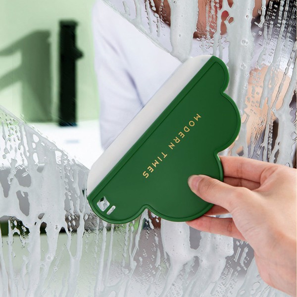 [1+1] Label J Cloud Hand Squeegee Bathroom Sink Draining Glass