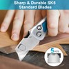 Box Cutter, Utility Knife with Quick Change Blades, Stainless Steel