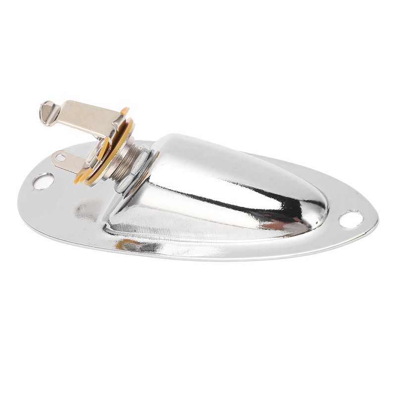 Guitar Input Jack Boat Style 6.35mm Metal Electric Guitar Input