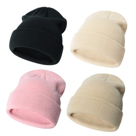YMYDYFC Baby Boy Toddler Girl Beanies Toddler Winter Hat Knit Girl Warm Beanies Kids Winter Hats for 1-6 Years