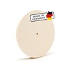Polishing Wheel for Felt Sanding Block (95% Wool) with Hole,