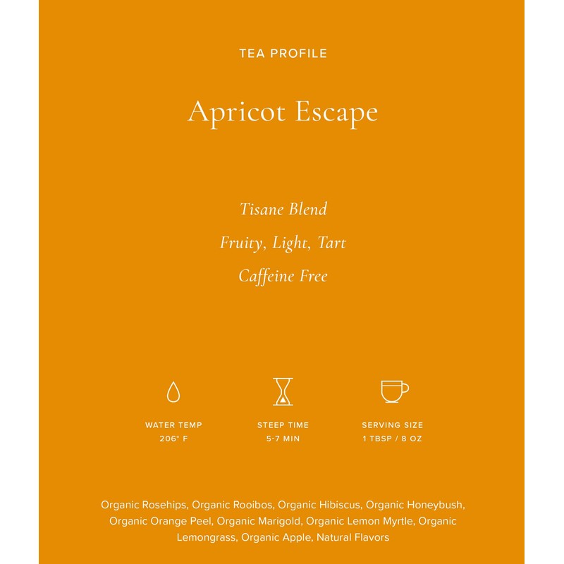 Art of Tea | Apricot Escape - Caffeine Free |