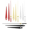 Mipcase 4Sets DIY Clock Hands Replacement Kit of Metal Clock