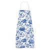 JNIAP Chinoiserie Kitchen Apron Chinoiserie Floral Apron Chinoiserie Kitchen Accessories