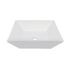 Novatto BIANCO PARI Ceramic Vessel Bathroom Sink