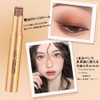 FOMIX Eyeshadow Pencil, Gradient 3 Color Eyeshadow Pen, Pearl Shiny
