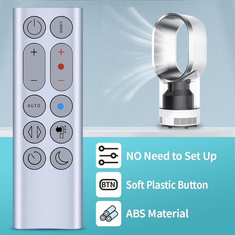 CLVIZCXOM New Fan Remote Control Replacement for Dyson HP04 HP05