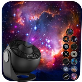 Galaxy Projector for Bedroom,13 in 1 Planetarium Star Projector with Solar System & Constellation,Ceiling Night Light with Timer,LED Space Galaxy Lamp Bedroom Room Decor for Adults Kids