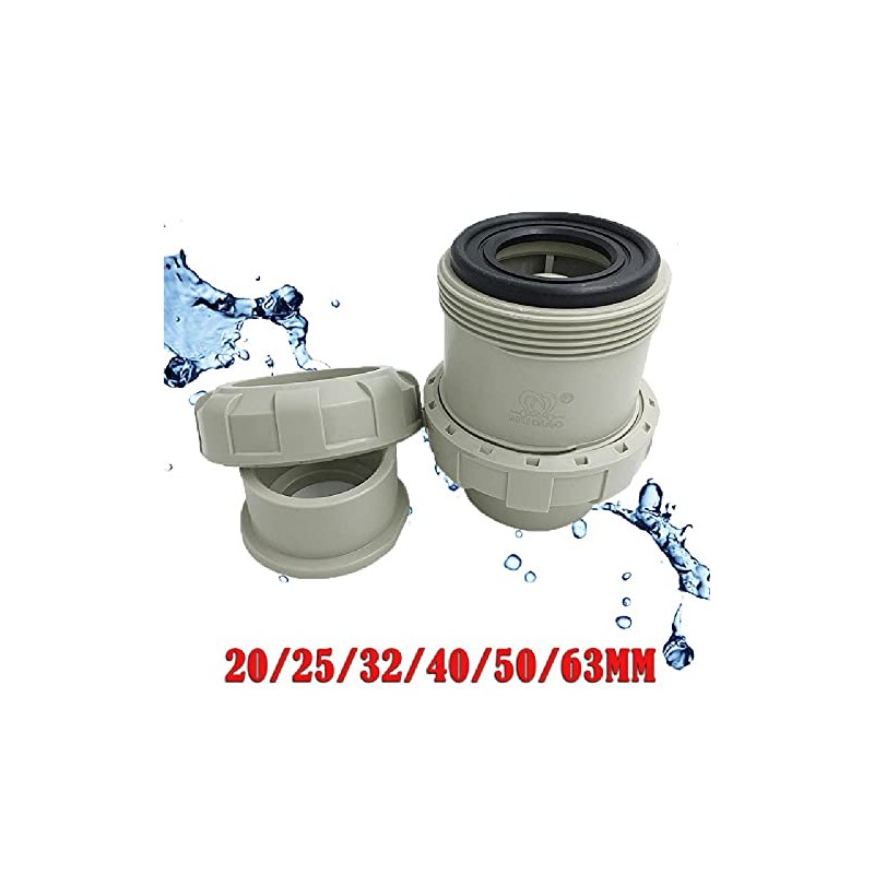 Diameter 32 mm Check Valve, Grey, Water Barrier, Leakage Protection,