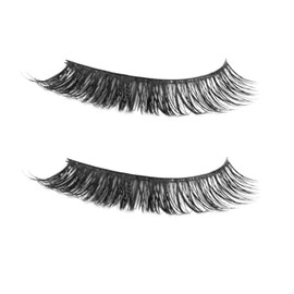 TOVINANNA Handmade Long Voluminous False Eyelashes Soft Flexible Comfortable Wear Reusable Black Eye Lashes for Dramatic Makeup Looks