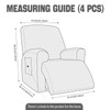 NORTHERN BROTHERS Recliner Chair Covers, Stretchy Recliner Couch Covers, Lazy