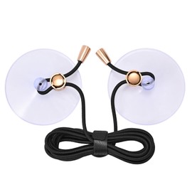 Innovative Anti-Cling Shower Curtain Rope – Cling-Free, Comfort for Shower Curtain & Shower Liner, Quick Setup and Compact Storage, Ideal for Standard Showers,Black