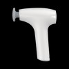 Flow Nano Handheld Massager & Heat Therapy Device, White