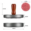 PIQUEBAR Burger Press Patty Maker Stainless Steel Hamburger Patty Press