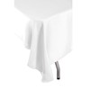 YLZYAA Rectangle Tablecloth - 60 x 102 Inch - White
