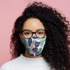 Panda Loco Leaves Summer Design- Reusable Adjustable Face Mask Covering