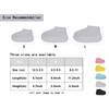Durui Silicone Waterproof Shoes Cover,Reusable No-Slip Silicone Shoe Protectors for