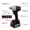Unbranded Cordless Electric Impact Wrench Gun 1/2" High Power Driver